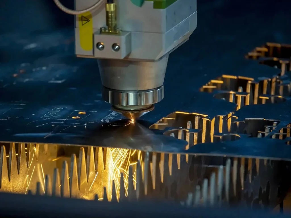 Laser cutting services for precision sheet metal parts