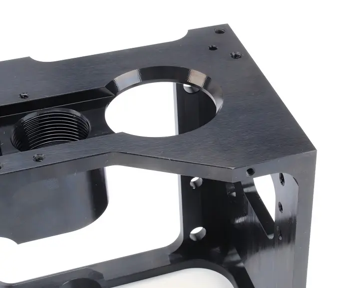 Black oxide finish for steel precision parts