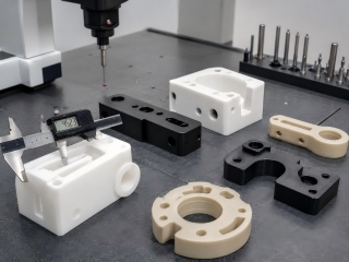 POM CNC machining material for dimensionally stable parts