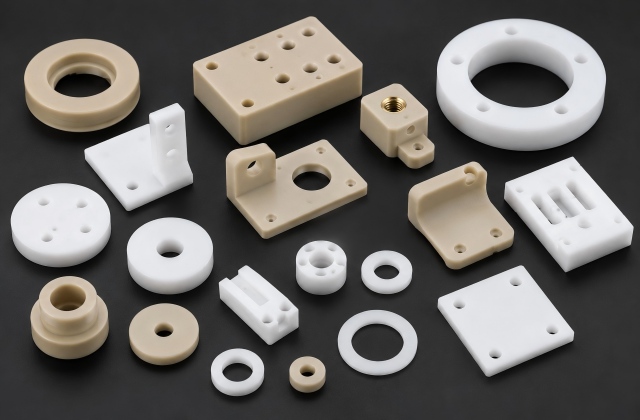 PTFE CNC machining material for low-friction components