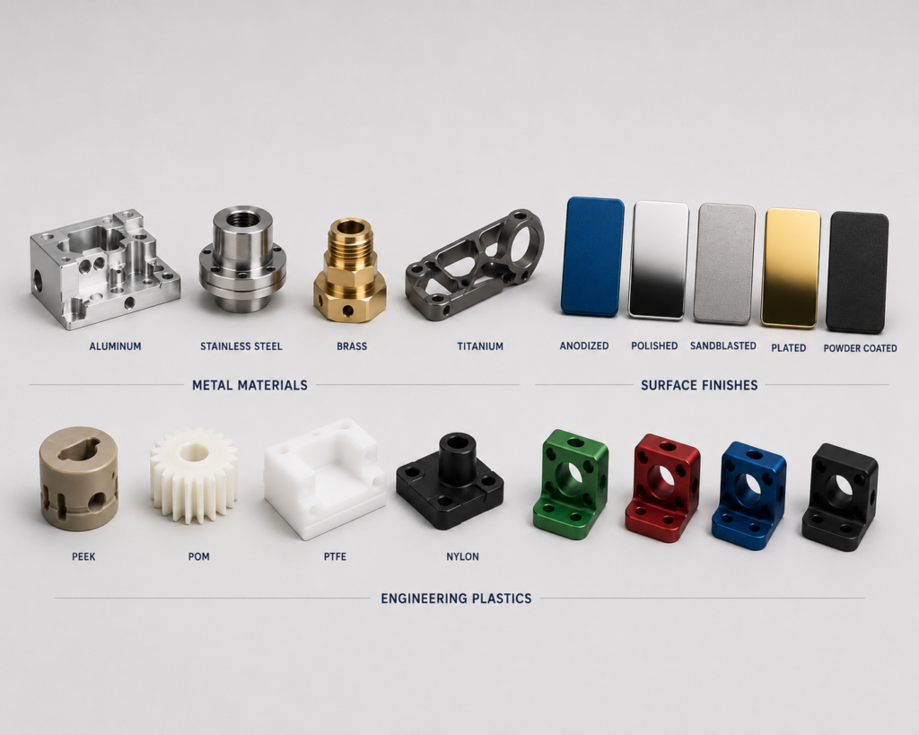 CNC milling and turning services for custom precision parts