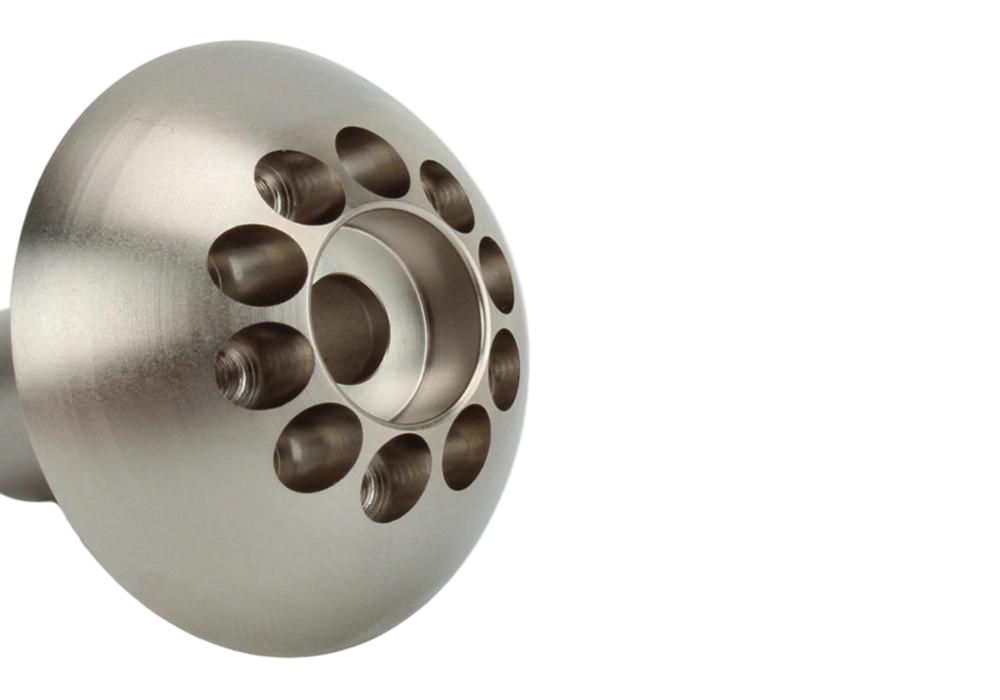 Impeller CNC machining with 5-axis precision