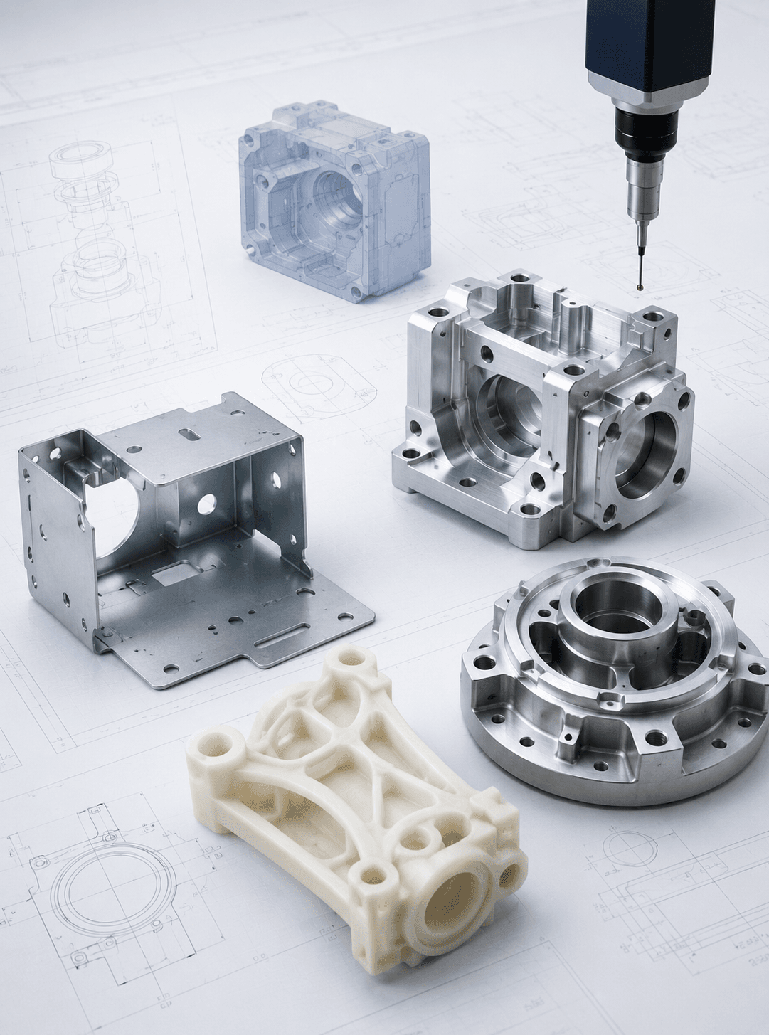 Rapid prototyping services for custom prototype parts