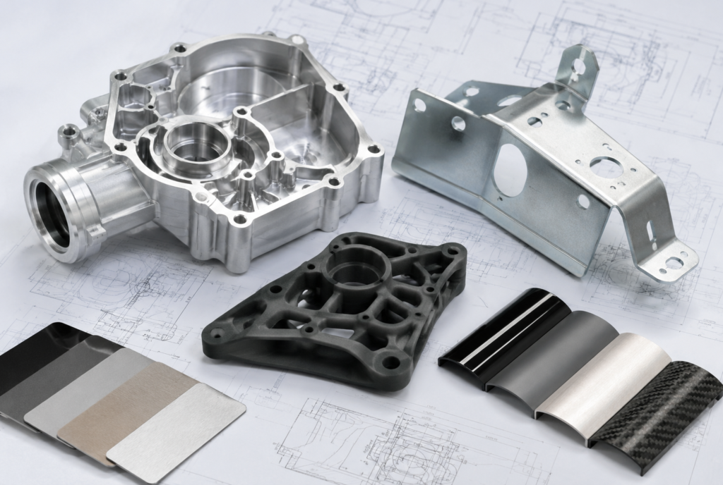 Automotive functional parts machining for testing and assembly