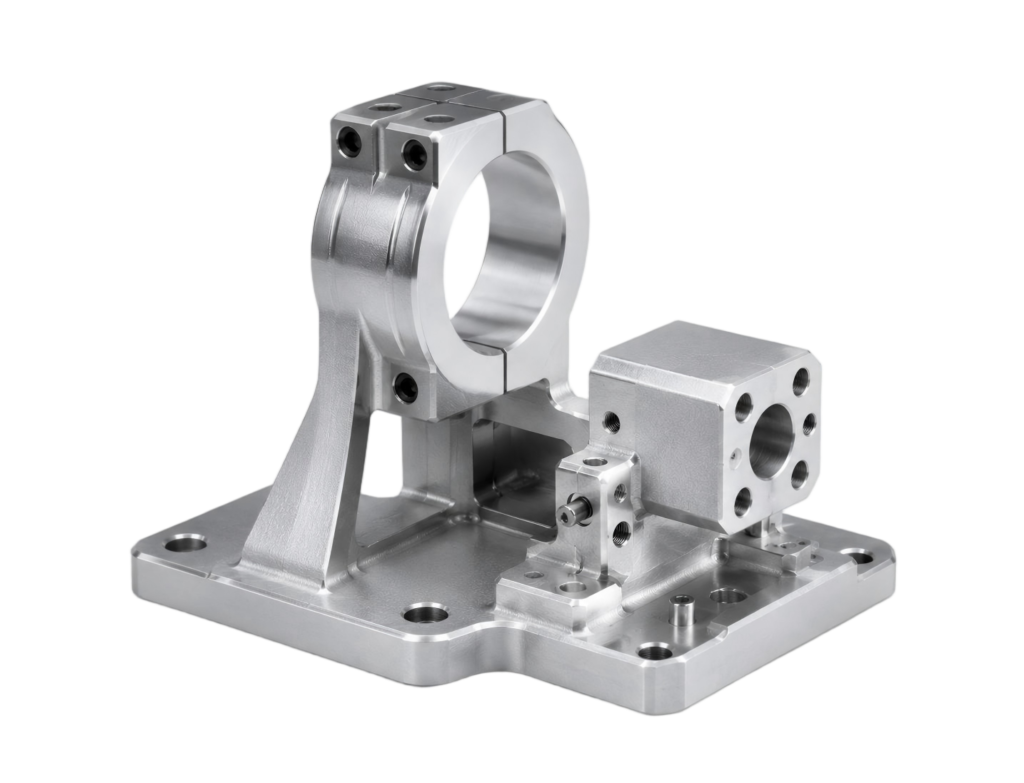 Robot arm components for lightweight precision assemblies