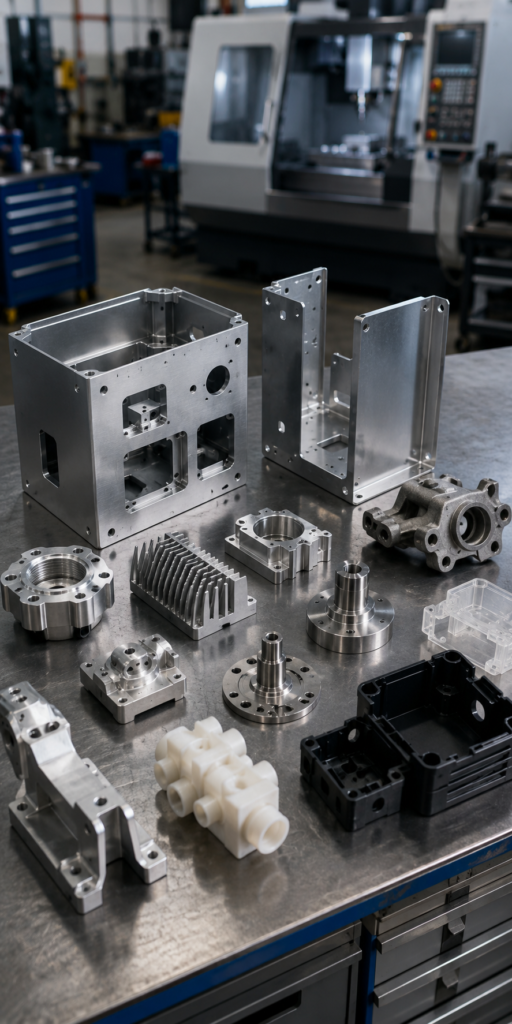 Low-volume CNC machining for precision custom parts