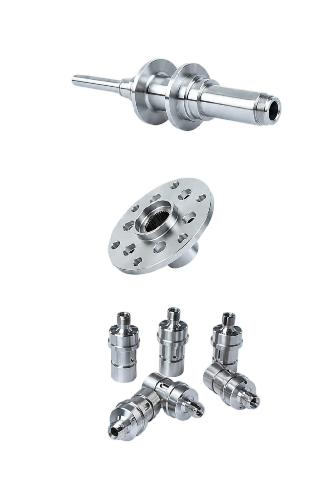 Precision CNC turning services for cylindrical components