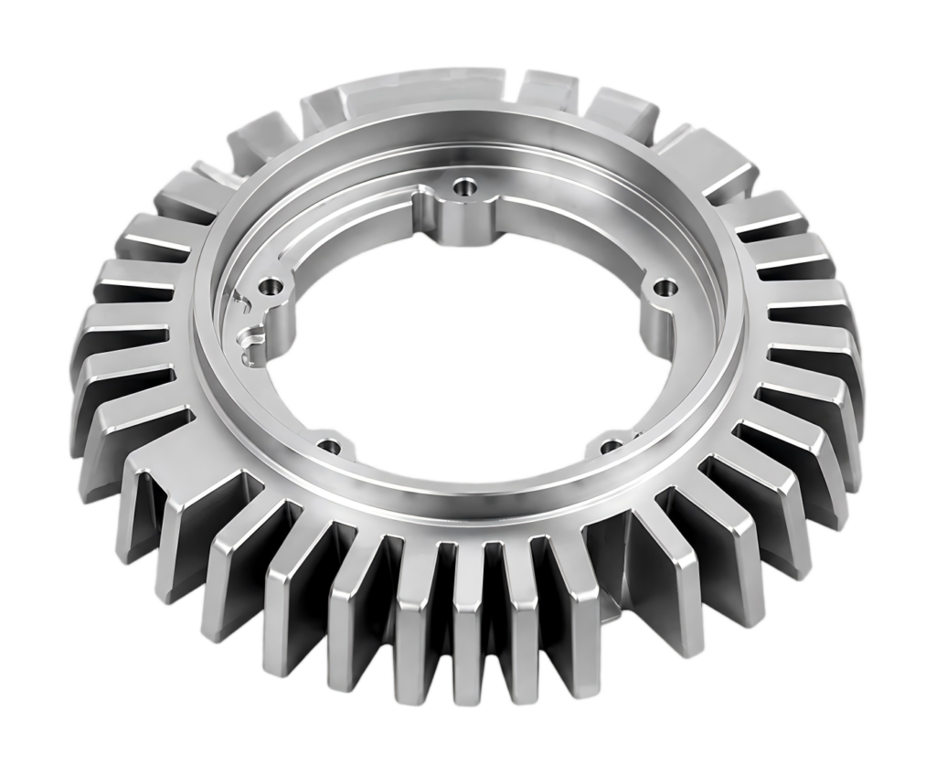 Marine hardware parts with corrosion-resistant machined surfaces