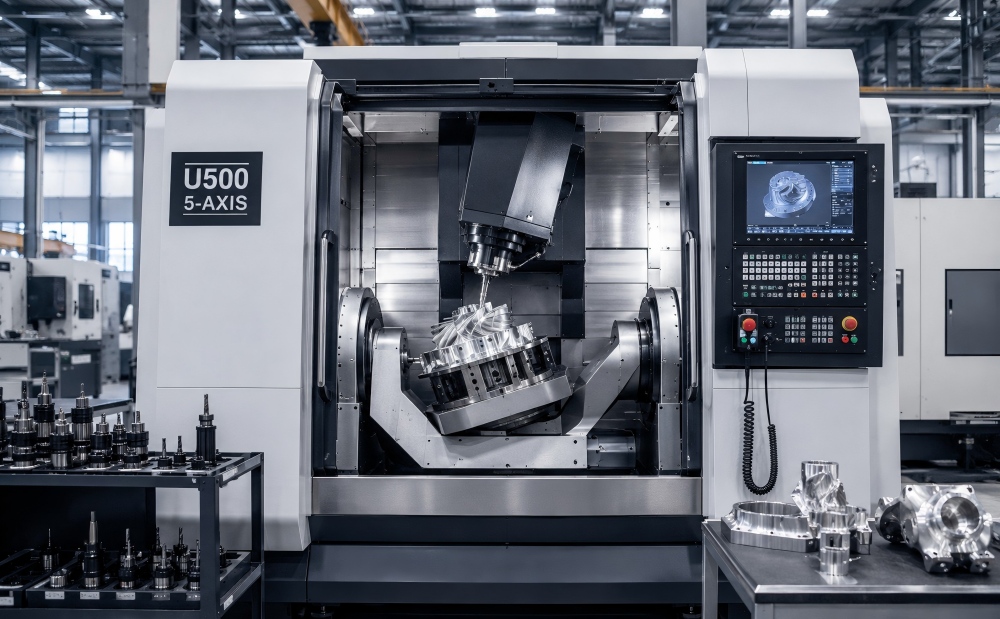 5 axis CNC machining for complex precision parts