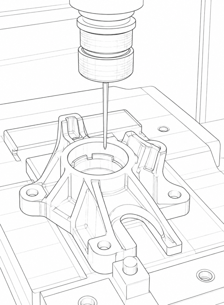 Custom CNC machining services for precision parts
