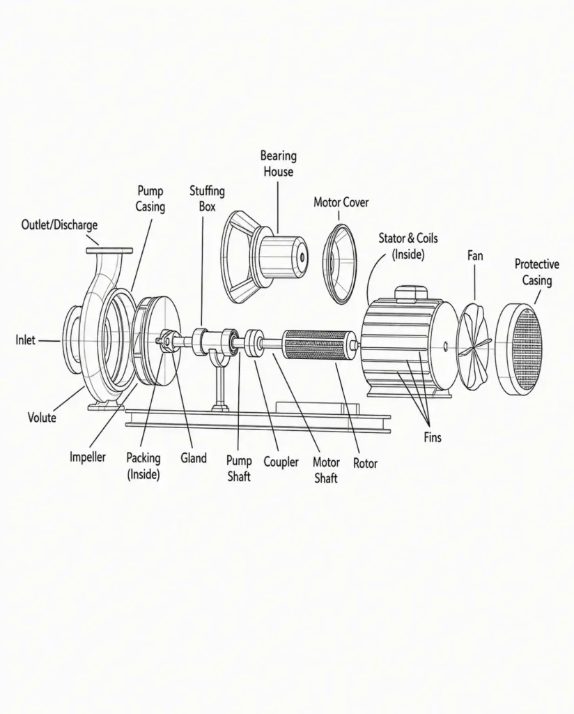 Hydro power components machining for impellers and housings