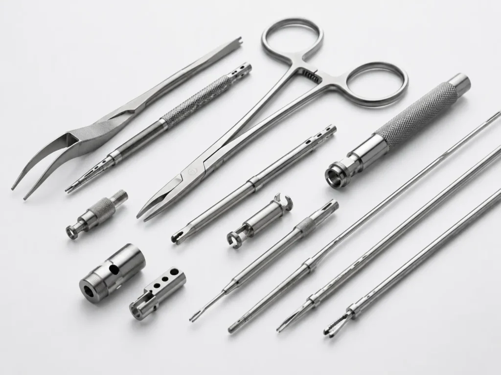 Diagnostic equipment components for precision medical devices
