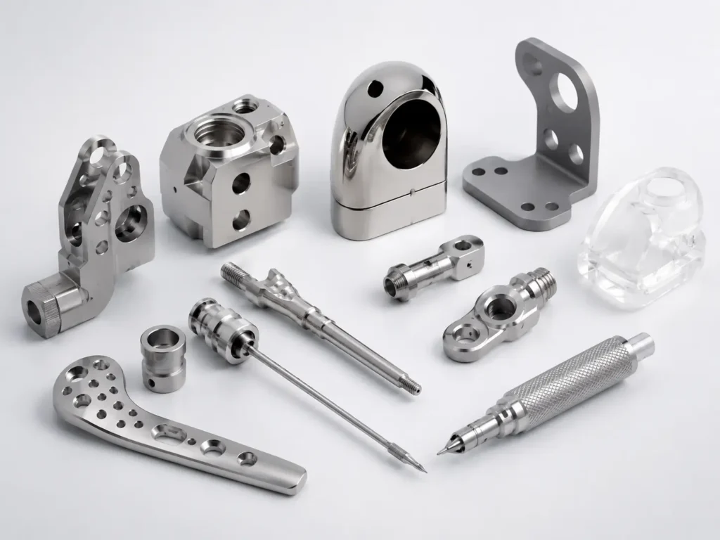 Titanium medical parts machining for precision components