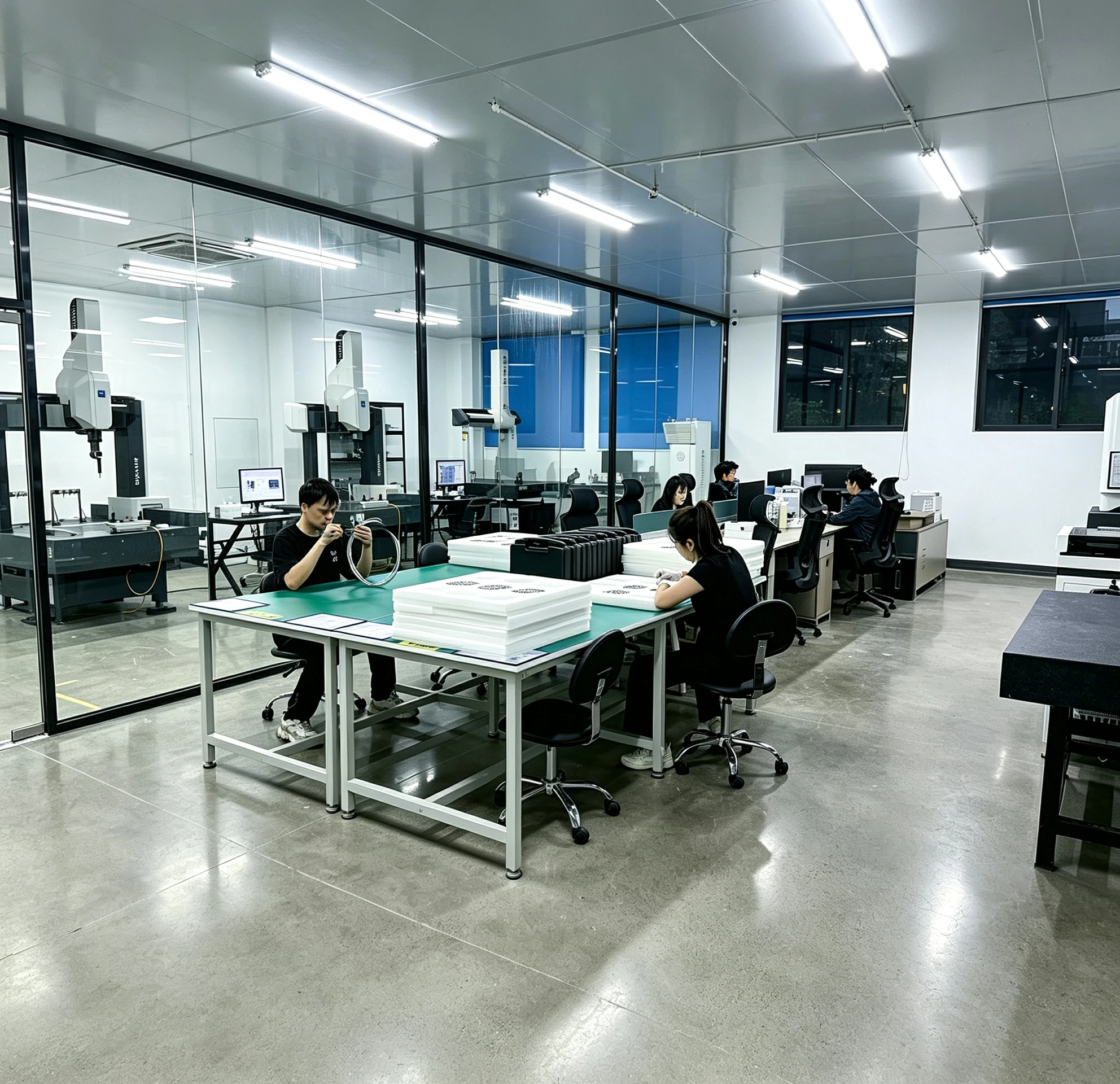 Inspection equipment for CNC machined parts