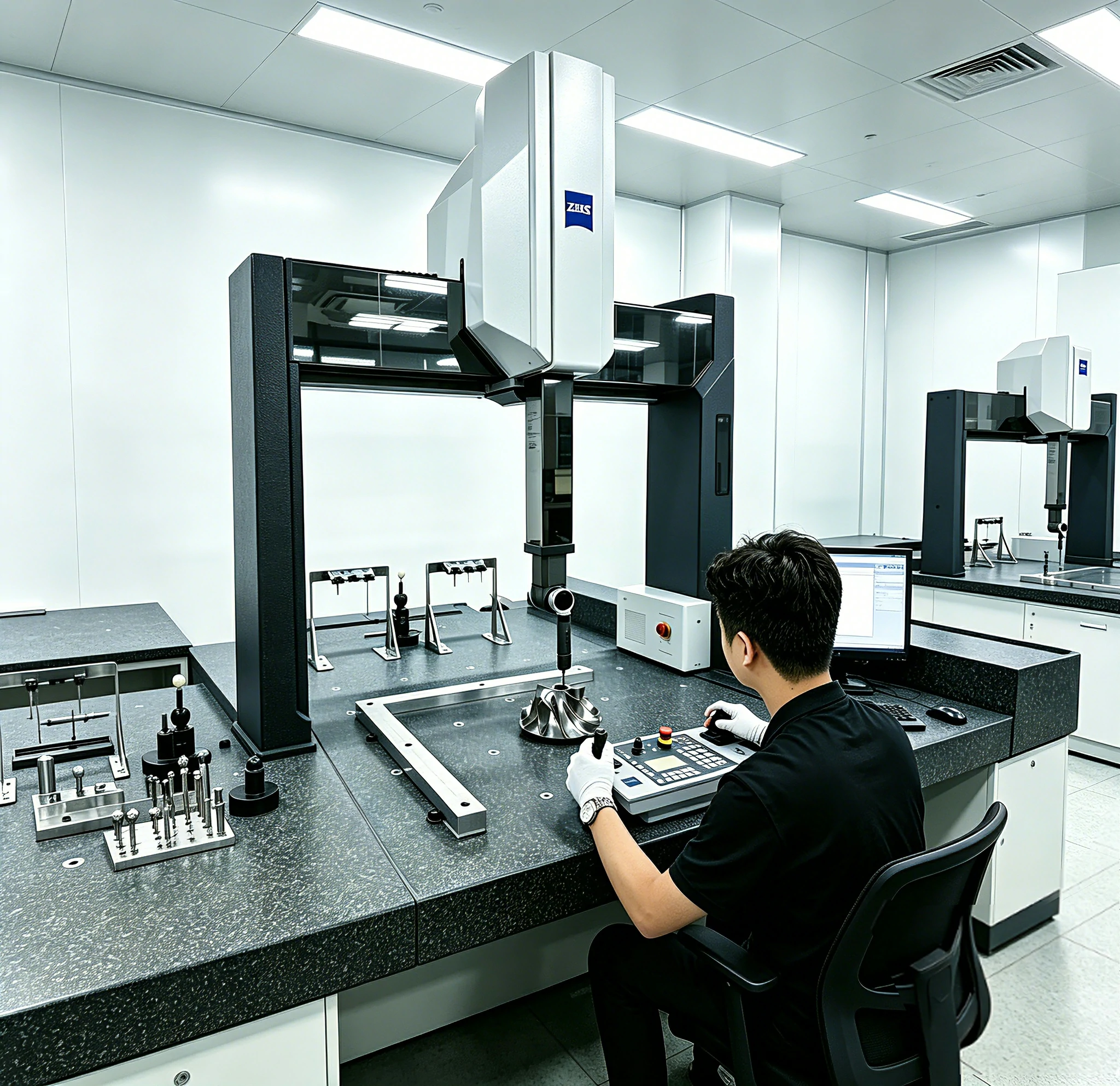 Inspection and quality check for precision parts
