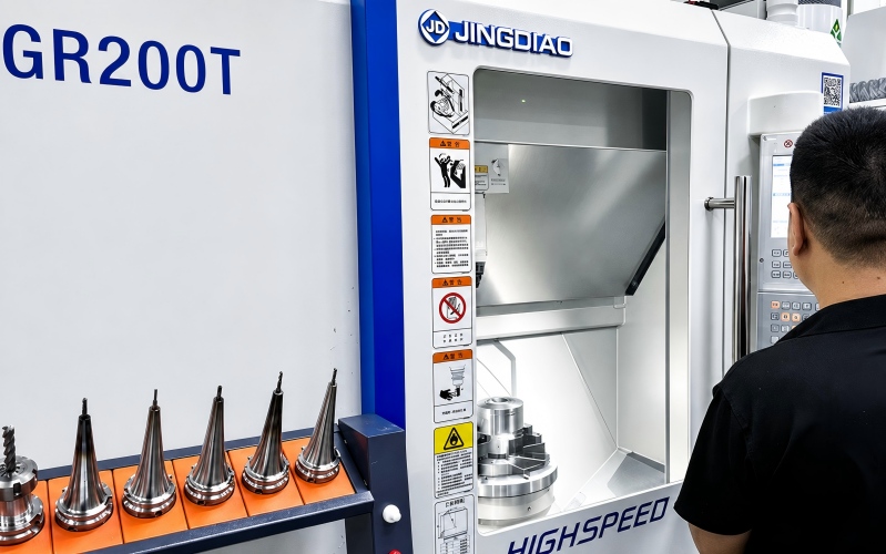 5-axis CNC machining equipment
