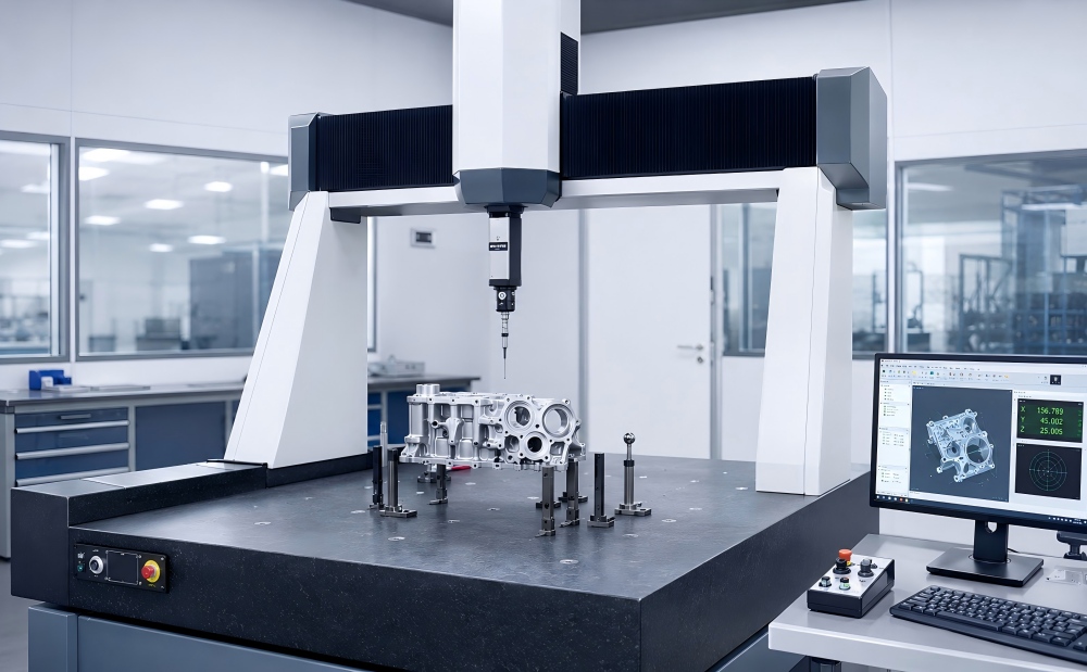 Inspection equipment for CNC machined parts