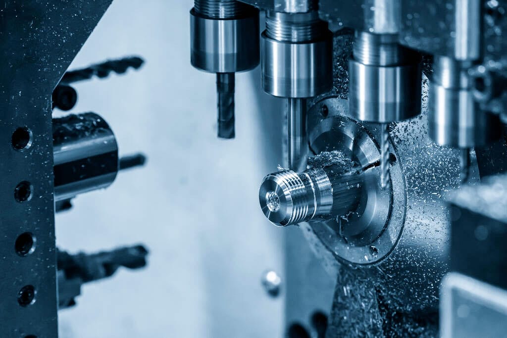 Swiss CNC Turning Machine Processing - High Precision Swiss Type Lathe Machining of Small Metal Components